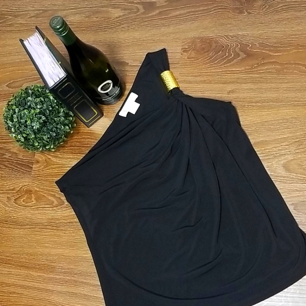🚨 Michael Kors One Shoulder Tank, M